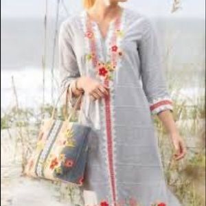 Spartina Fleur De Vigne Tote NWT